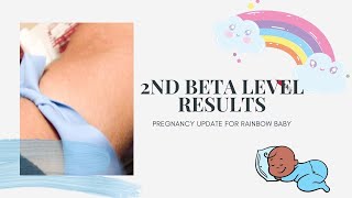 MORE BETA LEVEL RESULTS // PREGNANCY UPDATE // RAINBOW BABY