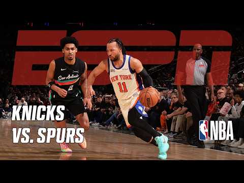 NBA Mini: New York Knicks vs. San Antonio Spurs | Extended Highlights