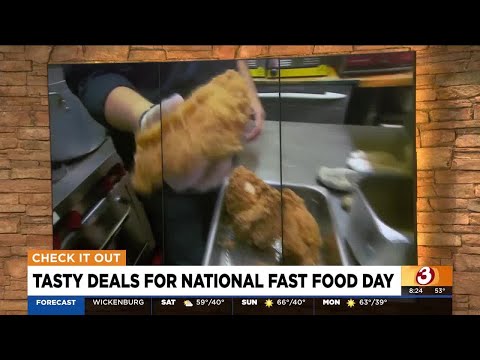 Tasty deals for National Fast Food Day