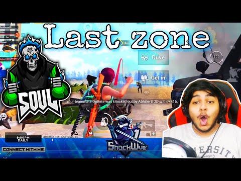 Team Soul vs Axom Shockwave Final Circle Fragger BGMI BEST Moments in PUBG Mobile