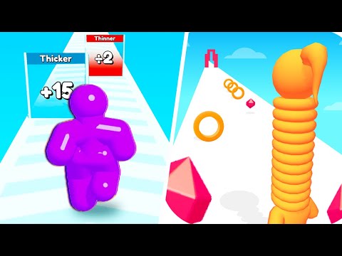 Tall Man Run 🆚✅ Long Neck Run All Level Completed Android İOS New APK Gameplay..!!!