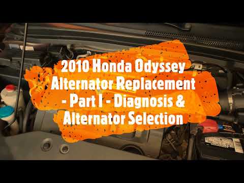 Honda Odyssey Alternator Test & Selection - Bad Alternator Diagnosis - DENSO - 2005-2010 Model