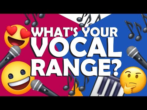 Find Your VOCAL RANGE! Discover how LOW and HIGH your VOICE can SING!