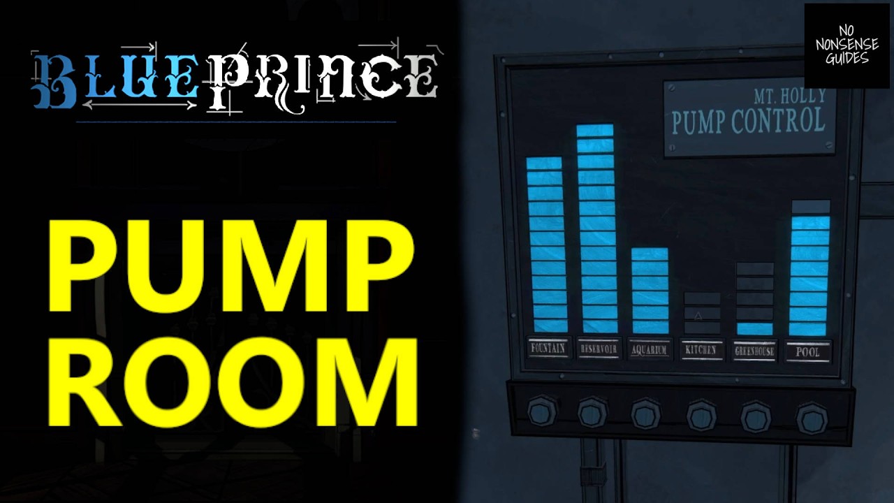 Blue Prince Pump Room Explained - How to Drain Pool