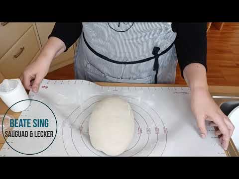 Brot falten / rund wirken - wie bleibt mein Brot beim backen in Form?