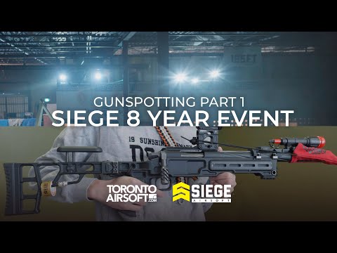 GUNSPOTTING PT1: SIEGE AIRSOFT 8 YEAR. The Final Event.