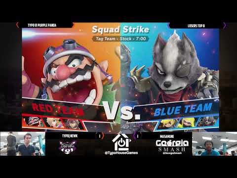 Pandamonium September 2019 - Newk Vs Masamune - Squad Strike Losers Top 8