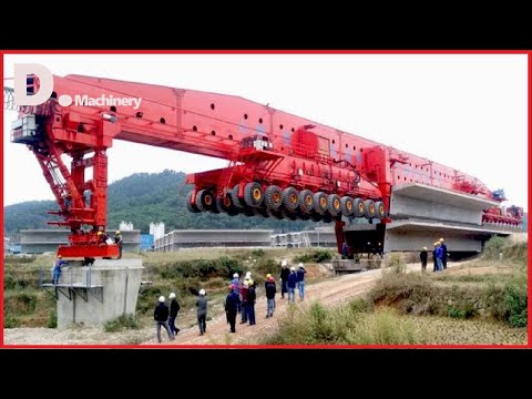 Amazing Fastest Modern Construction Bridge Machines Operator, World Biggest Wood Milling Process