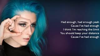 DIAMANTE - Had Enough [Lyrics video]