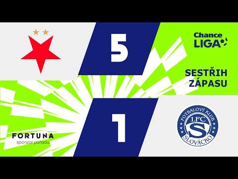 SK Slavia Praha 5-1 1. FC Slovácko AS Uherské Hradiště 