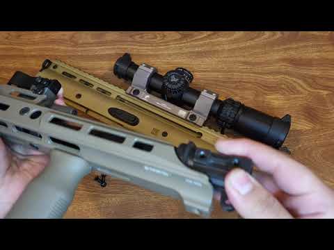 FN Scar 17 Mrex Rail MK2 Install Tutorial