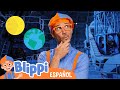 Blippi Mira Al Espacio Blippi Español Videos Educativos Para Niños Aprende Y Juega