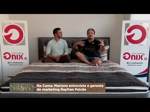 O gerente de marketing Rayfran Paixão na cama com Mariano 30 10 2021