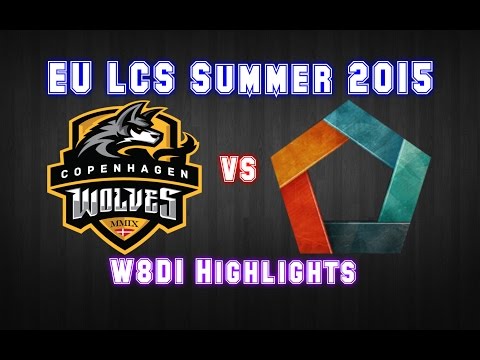 Copenhagen Wolves vs Elements - HIGHLIGHTS - EU LCS Summer 2015 - W8D1 - League of Legends