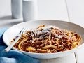 How To Make Anne Burrell S Spaghetti Bolognese Food Network