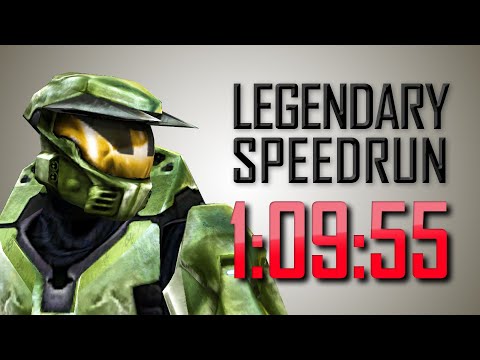 [WR] Halo: CE Done in 1:09:55 - Legendary Speedrun