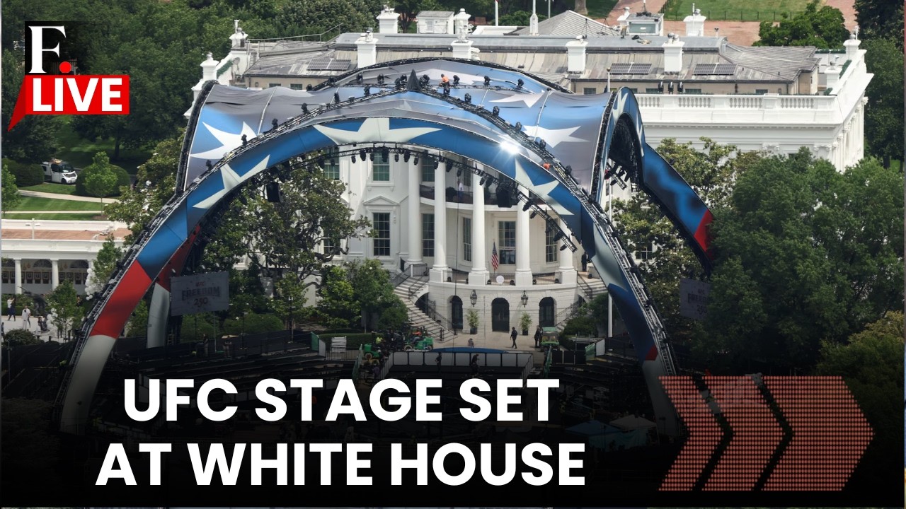 UFC White House Installation LIVE: Media Tour of UFC Installation at the White House