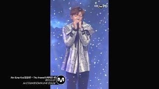 [MPD직캠] 김성규 직캠 너여야만 해 The Answer Kim Sung Kyu Fancam Mnet MCOUNTDOWN 150521