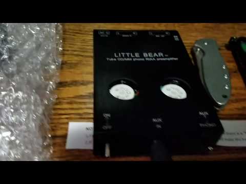 Little bear t7 phono preamplifier auxiliary preamplifier  cd mm phono tube amp