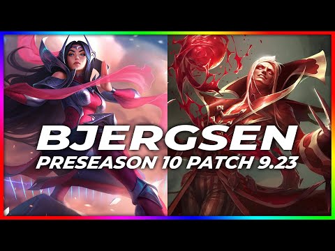 TSM Bjergsen Irelia vs Vladimir Mid - PreSeason 10 Patch 9.23 - KR SoloQ