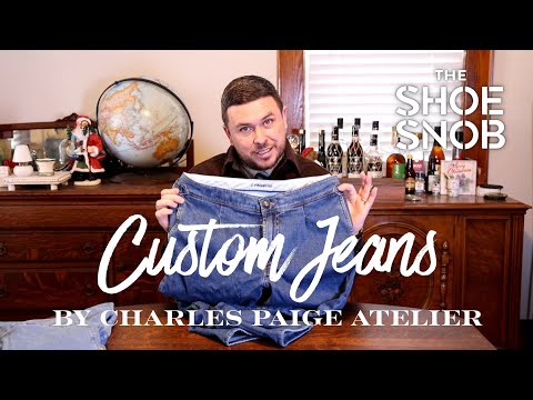 Custom Jeans by Charles Paige Atelier | Denim Meets Tailoring