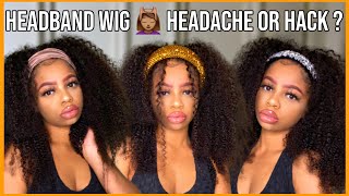 Get That Headband Wig, That Bread, Then ✌🏽Ft Luvmehair| No Lace, No Glue, No Plucking