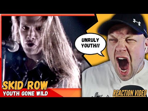 SKID ROW Embrace The Crazy in Youth Gone Wild [ First Reaction ]
