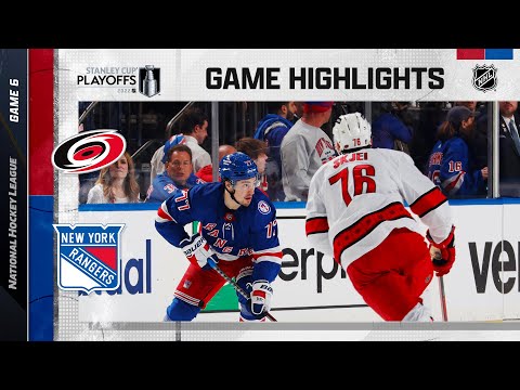 Second Round, Gm 6: Hurricanes @ Rangers 5/28 | NHL Playoffs 2022