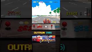 🚗🔥 Remember OUTRUN? (Arcade Game, 1986) Out Run, SEGA. #retrogaming #1980s #80s #videogames