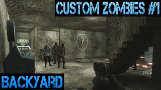 preview picture of video 'CoD: WaW custom zombie maps: Backyard'
