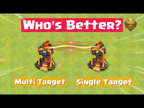 Single Target Inferno Vs Multi Tower Inferno| Clash of Clans 🤫
