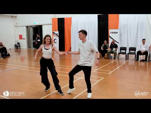 Sarah & Eamon - Champions Freestyle - Final - Ceroc Modern Jive - CNZ Champs
