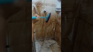 ASMR de Faxina Pesada no banheiro 🫧 🪣 #rotinadelimpeza #limpezapesada #deepcleaning #asmrlimpeza