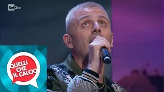 Ghemon canta &quot;Rose Viola&quot; - Quelli che il calcio 24/02/2019