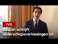 Thierry Baudet roept leiderschapsverkiezingen uit