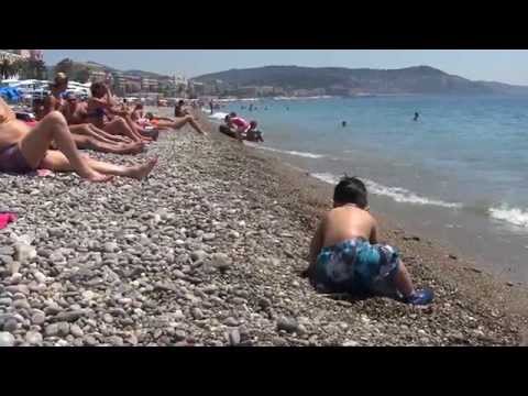Nice France beach