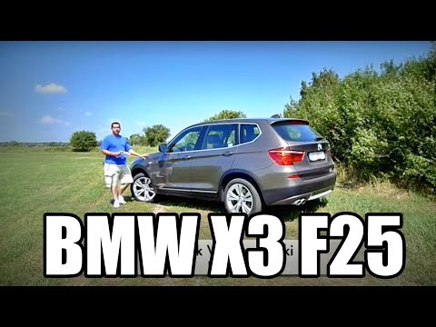 BMW X3 xDrive35d F25 (ENG) - Test Drive and Review