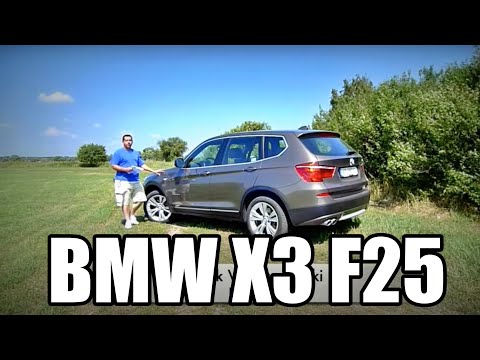 BMW X3 xDrive35d F25 (ENG) - Test Drive and Review Video
