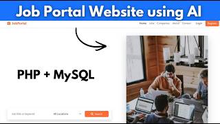 Build a Job Portal Website Using OpenCode CLI | PHP & MySQL Project with Admin Panel (Step-by-Step)