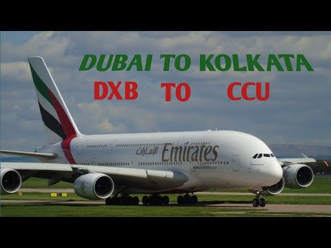 DUBAI TO KOLKATA AIRPORT #airport #flights #dubai #ccu #emirates @nm-123xyz