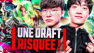 ILS ONT OSÉS CETTE DRAFT... | T1 vs KT ( 1WIN= QUALIF AUX WORLD)