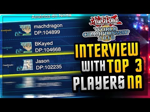 Entrevista com TOP3 NA JASON Yu-gi-oh Duel Links
