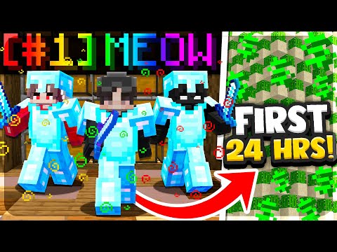 OUR *GODLY* FIRST 24 HOURS ON FACTIONS! | Minecraft Factions | Complex Gaming [1]