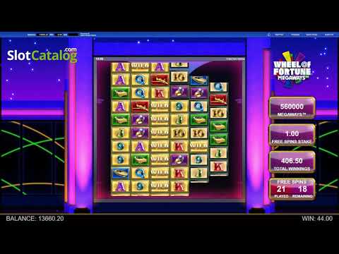 Wheel Of Fortune Megaways gameplay video