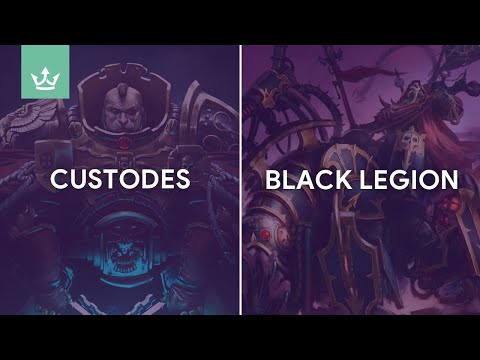 Custodes vs Black Legion - Warhammer 40k Battle Report