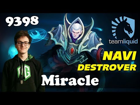 Miracle Invoker vs NAVI | 9398 MMR Dota 2