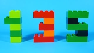 How To Build Lego NUMBERS (0-9) - 4630 LEGO® Build & Play Box Building Instructions