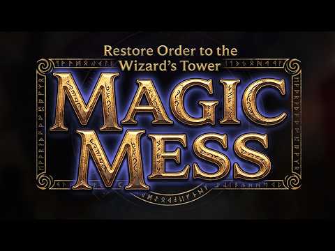 Magic Mess: Restore Order to the Wizard's Tower! Steam Key Global Trailer