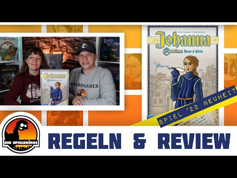 Johanna Orleans Draw & Write - DLP  Verlag - Spiel 22 Neuheit