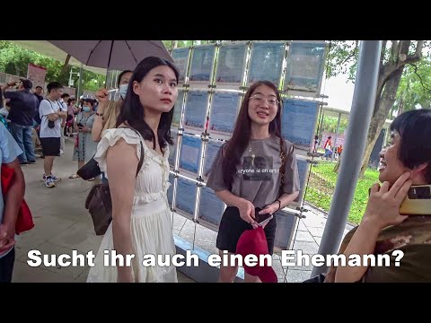 Dating in China: Auf dem Hochzeitsmarkt in Shenzhen